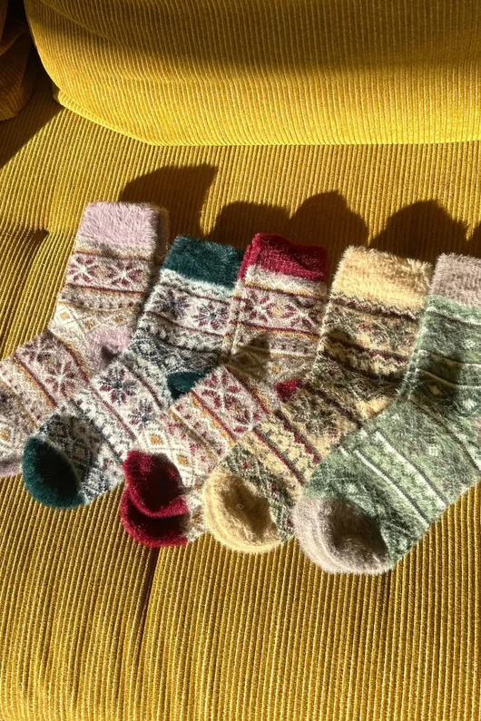 Cashmere Blend Heritage 5 Piece Sock Pack